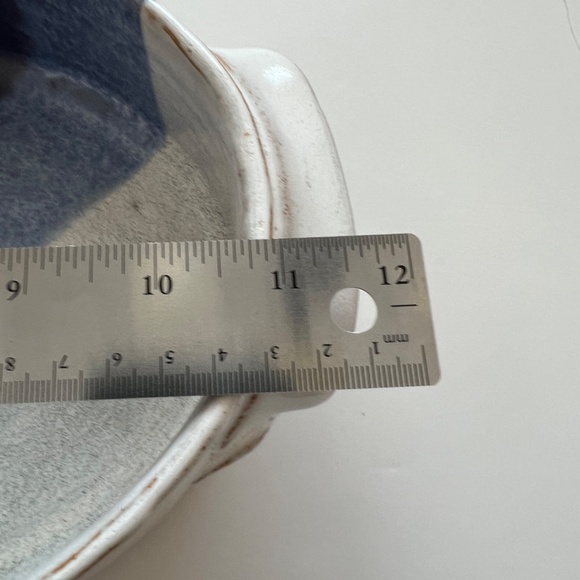 GENE BRENNER  Studio Art Pottery Divided Baking/Serving Dish Signed Vintage - Picture 7 of 10